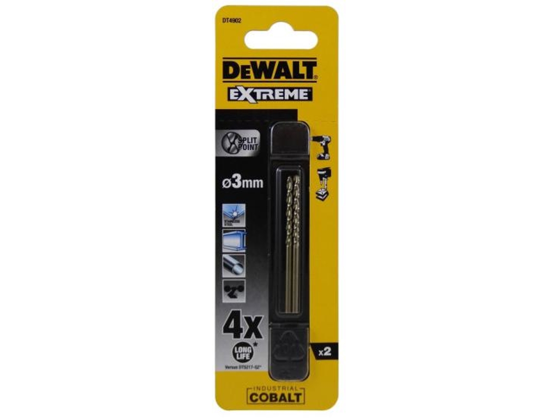 Broca de Cobalto DEWALT HSS-CO Extreme (3x61mm)