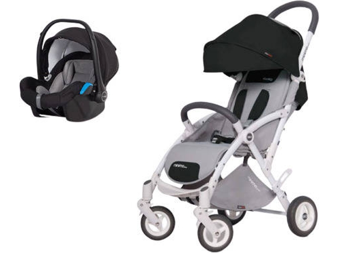 Carrito de Bebé Individual EASYGO Minima Plus + Starter 0+ Isofix Ready Carbon