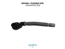 Sifón Extra Plat Flexible Spalina