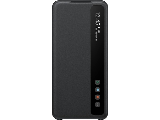 Funda SAMSUNG Galaxy S20 Clear View Negro