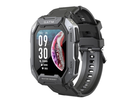 Reloj inteligente militar resistente al agua 5ATM IP69K para hombre, reloj inteligente profesional HD de 1,71 pulgadas para exteriores, relojes de ...