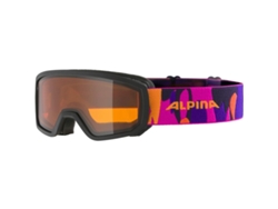 Gafas de Esquí ALPINA Piney (Negro - Naranja)
