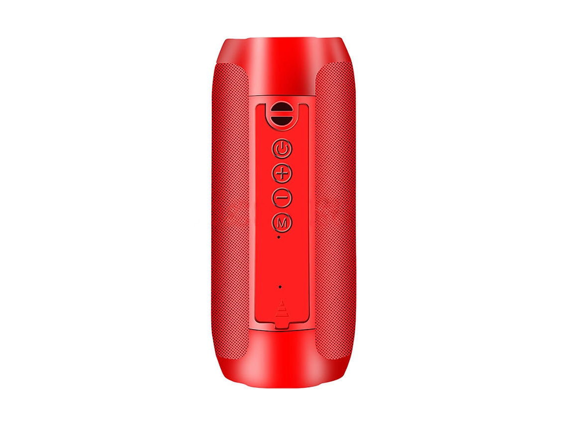 Altavoz Inalámbrico Bt 5.0 Con Doble Bocina Y Doble Diafragma, Portátil, Impermeable Y Recargable, Color Rojo