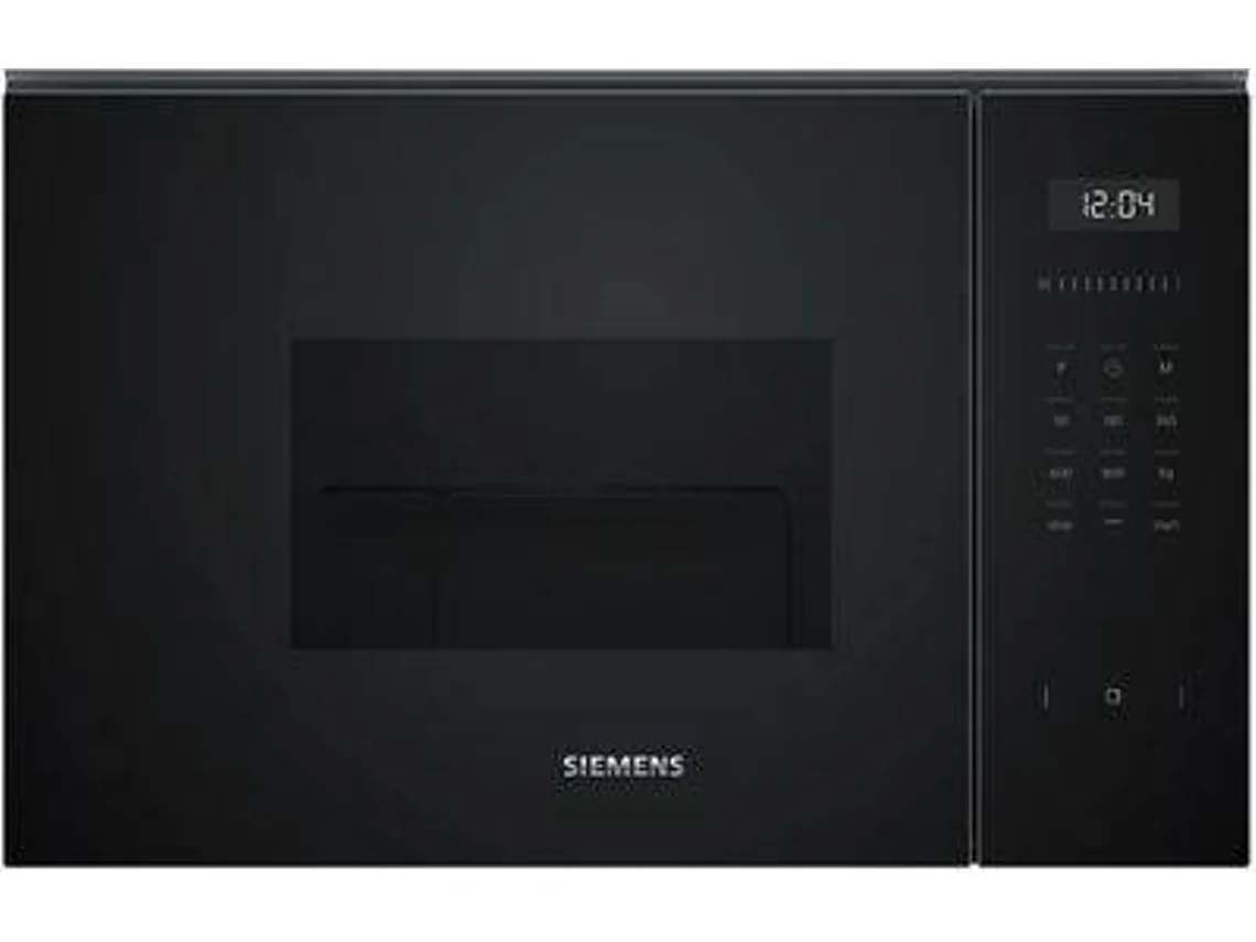 Microondas SIEMENS BE525LMB1 (20 L - Con Grill - Negro)