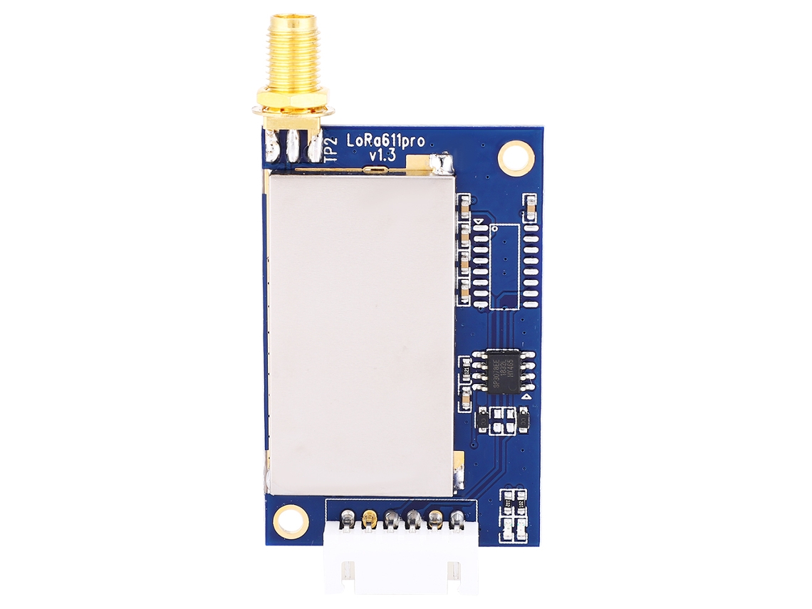 Módulo transceptor inalámbrico Veloriskku Lora611pro 100mw Interfaz AES encriptada RS485 868MHz