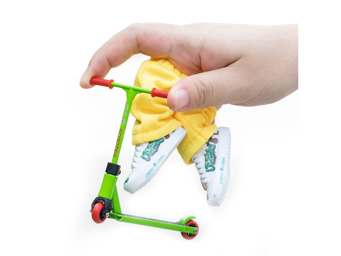 Juego De Patinete De Juguete Green Finger, Seguro Y Educativo Para Niños, Con Diversión Sin Fin.
