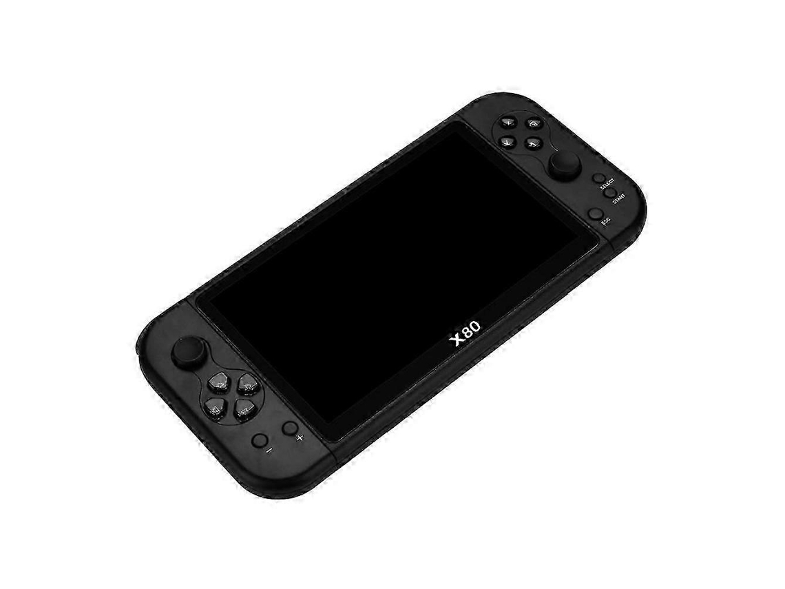 Consola de videojuegos portátil X80 de 7 pulgadas con pantalla HD y 20 000 juegos - Hengjian