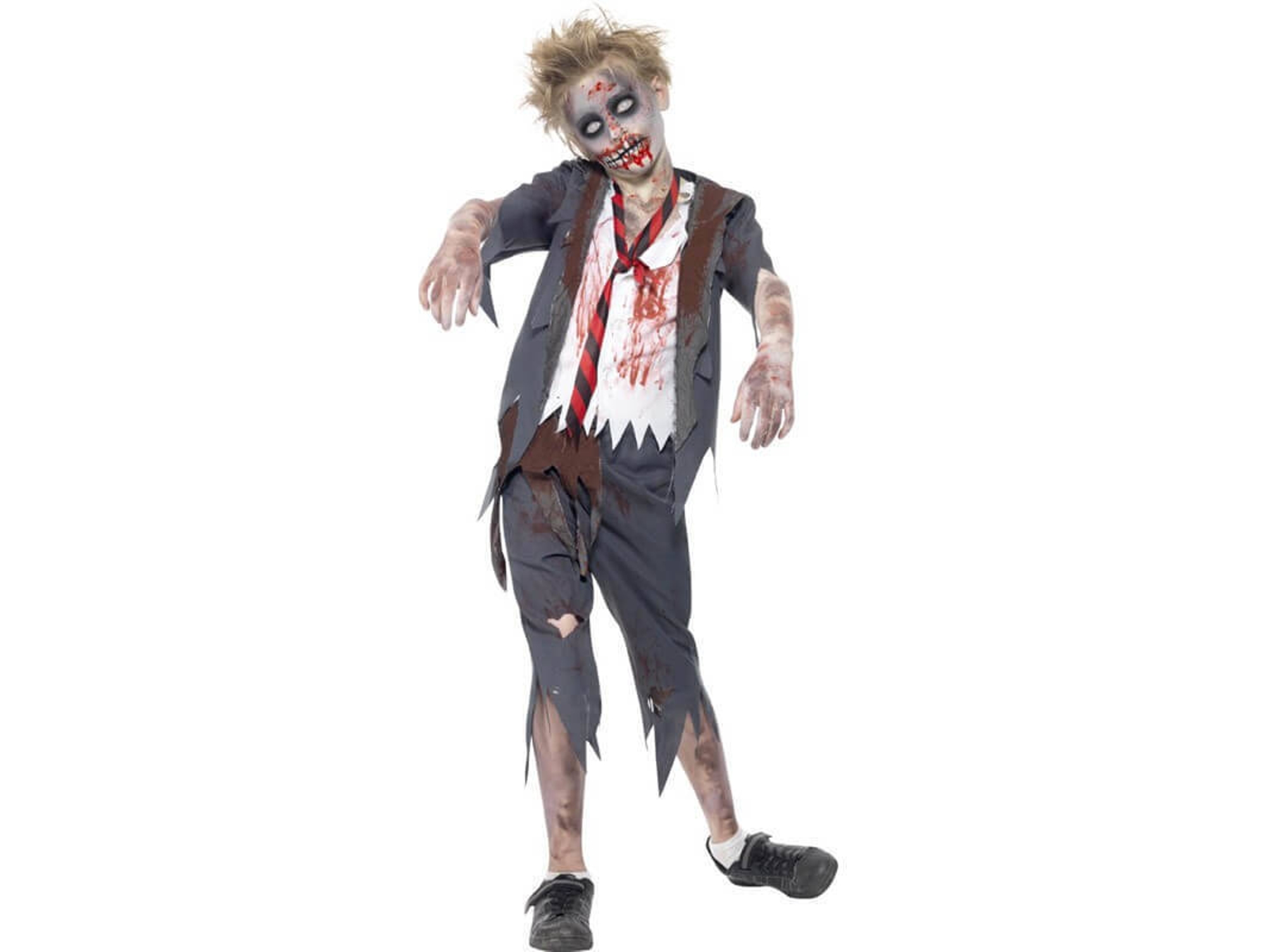 Disfraz de Niño DISFRAZZES Colegial Zombi (Talla: 10 a 12 años)