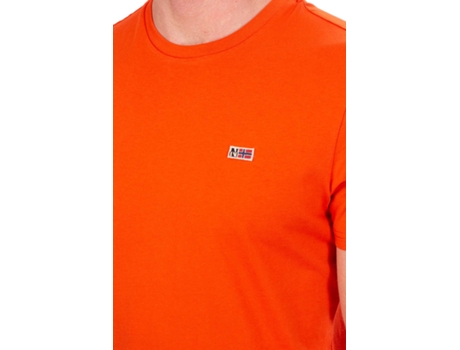 Camiseta de Hombre NAPAPIJRI Naranja (L)
