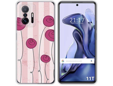 Carcasa Xiaomi 11T 5G / 11T Pro 5G TUMUNDOSMARTPHONE Flores Vintage Multicolor
