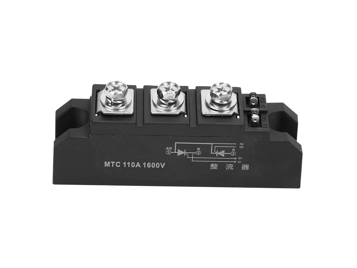 Módulo Rectificador De Diodo De Tiristor De Silicio Controlado Bidireccional Mtc110a De 1600 V