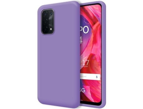 Carcasa Oppo A54 / A74 5G TUMUNDOSMARTPHONE Silicona Líquida Morado