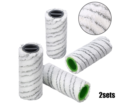 Cepillo de rodillo de piedra por Juego de cepillos de Limpieza del cabello para limpiador de vacío de suelo duro para Karcher Fc7 Premium Fc 5 Prem...