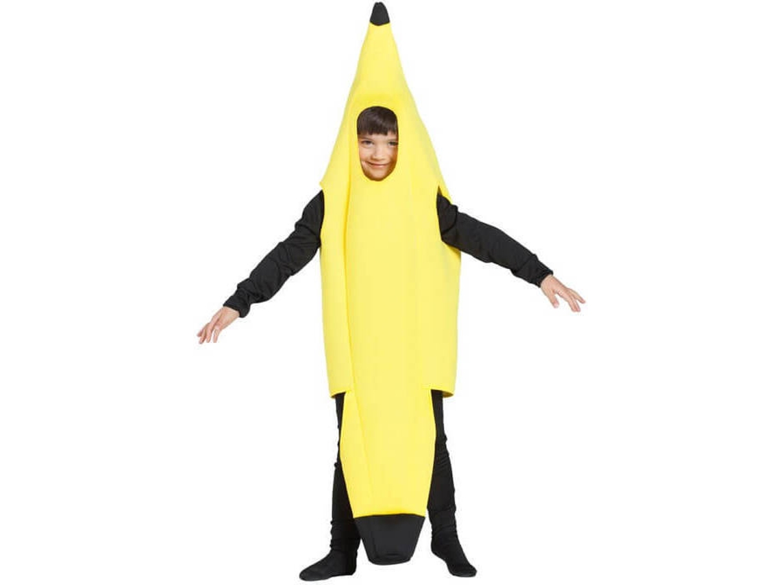 Disfraz Unisex DISFRAZZES Plátano Para Niños (Talla: 5 a 6 años)