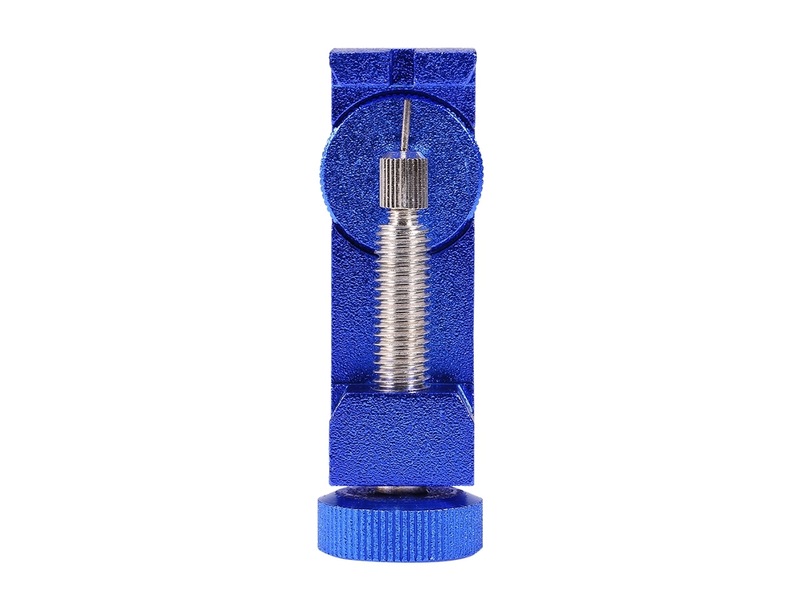 Herramienta De Reparación Ajustable Para Quitar Pasadores De Correas De Reloj Con 3 Pasadores - Azul