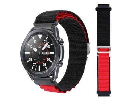 Correa Garmin Forerunner 735Xt Pulsera Loop Alpine Negro y Rojo