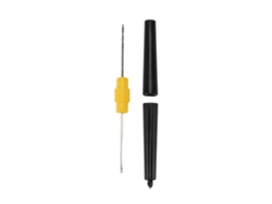 Anub agulha de Isca de Pesca Dupla Ponta com Tampas Protectoras Portátil para Carpas e Equipamento de Pesca