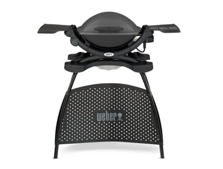 Barbacoa eléctrica con patas 2200w gris oscuro q1400stand - WEBER