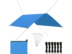 Sombrilla Para Patio, De Poliéster , Impermeable Piscina