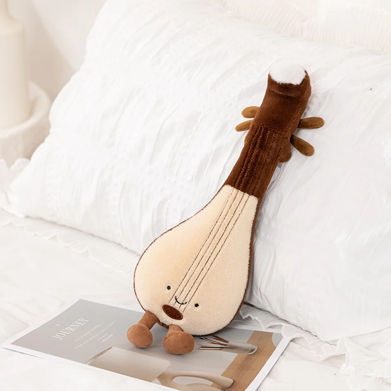 (pipa 30cm) Lindo Juguete De Peluche Musical, Muñeco De Peluche Suave, Instrumento Musical