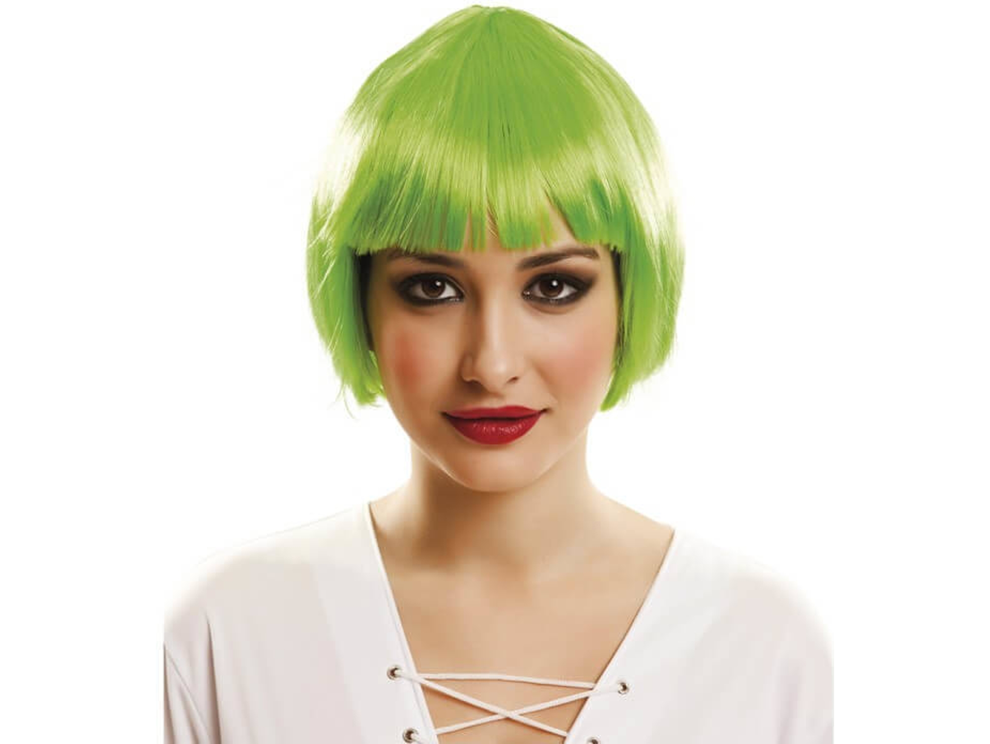 Peluca DISFRAZZES Cabaret Con Flequillo (Talla: Talla Universal)