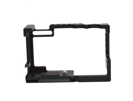 Jaula de la cámara para Canon M6 Mark Ii Agujero de rosca al mango superior Monitor Micrófono Led Luz negra