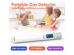 Detector Portátil De Fugas De Gas Natural Con Pantalla Lcd De Alta Precisión Y Sensor De Prueba De Combustible.