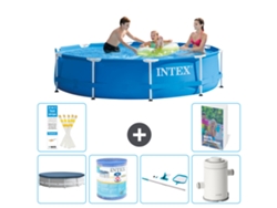 Intex Piscina Com Estrutura Redonda - 305x76 Cm - 7-peças S130