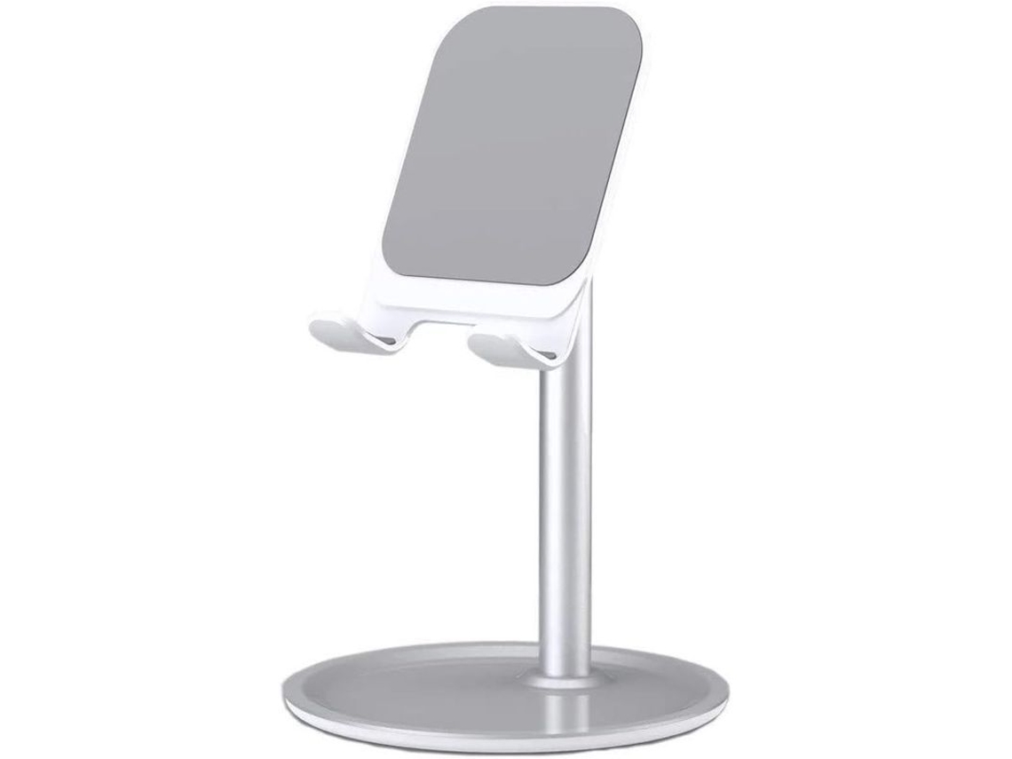 Soporte De Mesa Para Teléfono Móvil Y Tableta, Con Ángulo Ajustable, Compatible Con Dispositivos De 4 A 8 Pulgadas, Incluye Llavero.