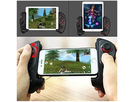 Pg-9083s wireless 4.0 gamepad wireless telescopic game controller practical stretch joystick pad compatível phone8 / xr / xs ios compatível