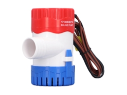 Bomba De Agua De Popa Para Barco 1100gph Pequeña Eléctrica Semiautomática Marina Para Ferry Yate Dc24v