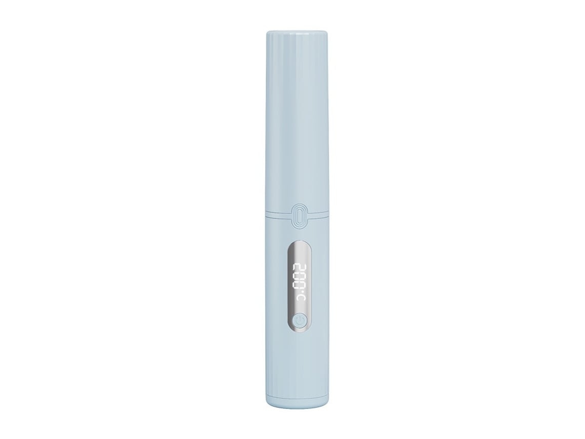 Plancha de pelo iónica portátil con calentamiento rápido y control de temperatura, fácil de transportar, para peinar donde quieras - Yunzii