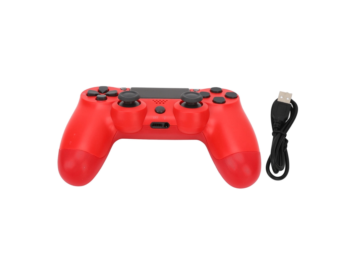 Controle Sem Fio LAXISCREED Ps4 Vibração Dual Vermelho