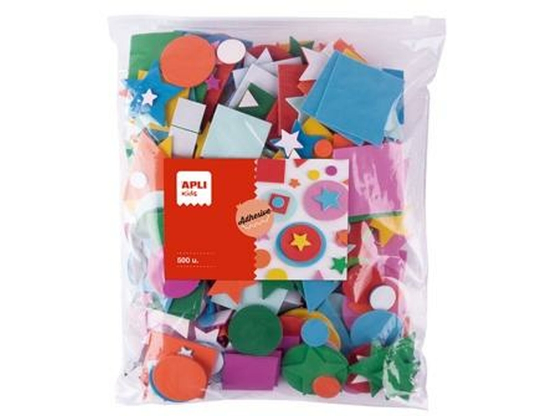Material para Manualidades Apli Goma Eva 500 Piezas Multicolor