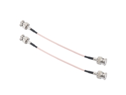 2 cables adaptadores puente BNC macho a BNC macho para conectar cables para diferentes aplicaciones y usos CHABERLU