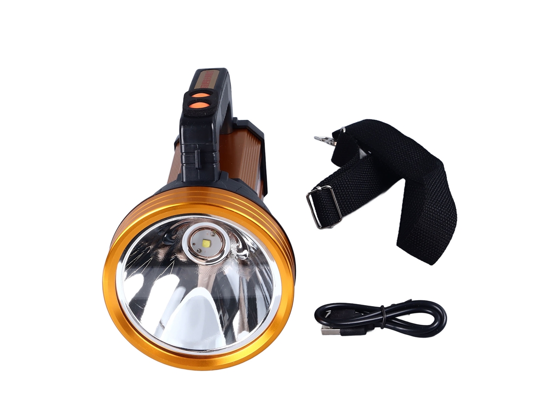 Rebe-linterna Led Exterior Recargable 15w 1000mah Ip31 3 Modos De Brillo Ultra Brillante Para Camping Emergencias Hogar