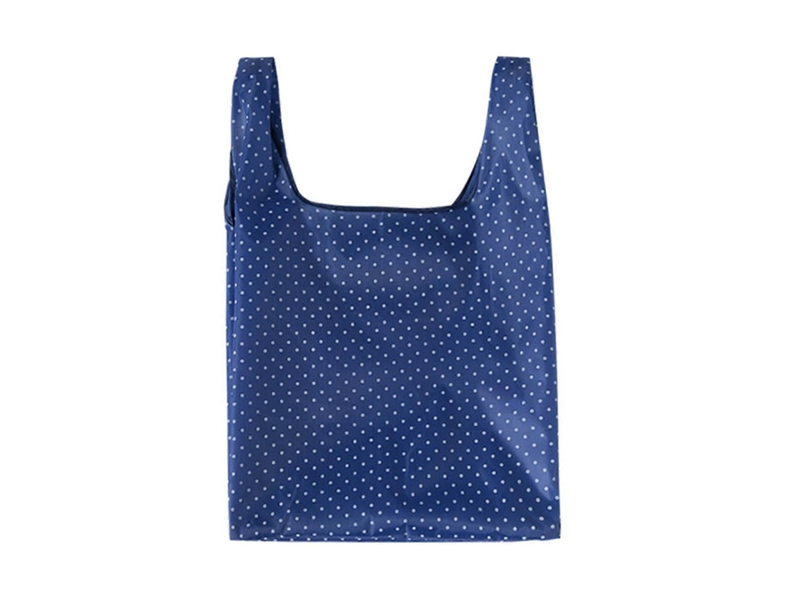 Bolsa de compras plegable de gran capacidad fabricada en tela Oxford, ideal para las compras diarias.