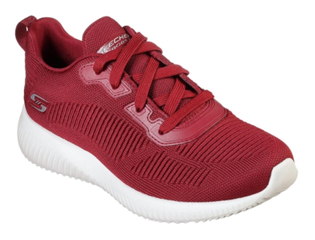 Zapatillas SKECHERS Bobs Squad Tough Talk Mujer (36 - Bordeos)