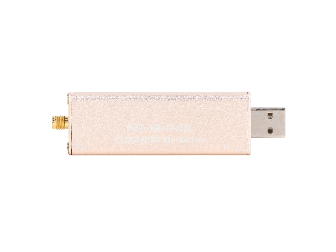 Receptor Sdr De Banda Completa De 0,1 Mhz A 1,7 Ghz Rtl2832u Para Comunicaciones De Radio Definidas Por Software.