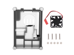 Caja De Enclosure De Acrílico Pmma Para Ventilador De Enfriamiento De Raspberry Pi Caja Protectora Shell
