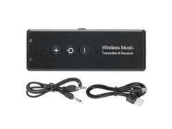 Adaptador De Audio Inalámbrico Bluetooth 5.0 3 En 1 Zf-360a, Transmisor/receptor De 3,5 Mm Y 300 Mah.