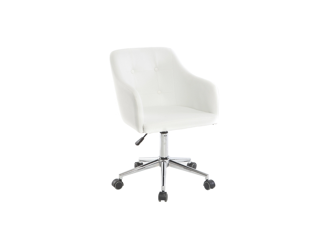 Sillón de Escritorio Diseño Pu Blanco Baltik MILIBOO