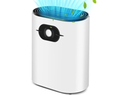 JILLIOPER Deshumidificador eléctrico con apagado automático, funcionamiento silencioso para el hogar, dormitorio y baño. Capacidad de 1200 ml. Ultrasilencioso (