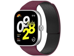 Pulsera para Xiaomi Band 9 Pro / 8 Pro - Silicona suave magnética - Textura de lichi - Conector metálico