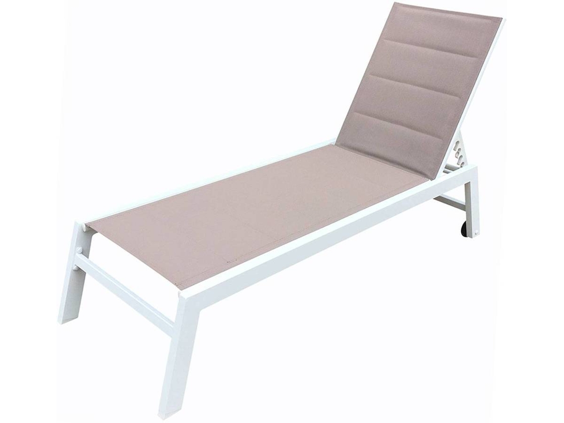 Tumbo HAPPY GARDEN Barbados en Textileno (Topo - Aluminio Blanco)