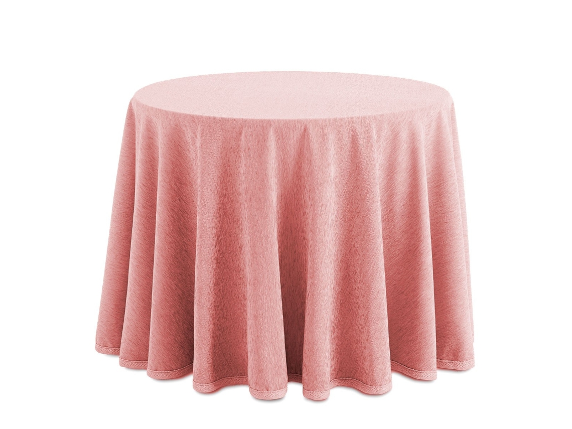 Lanovenanube Falda Camilla Redonda Chenilla Rosa, 90