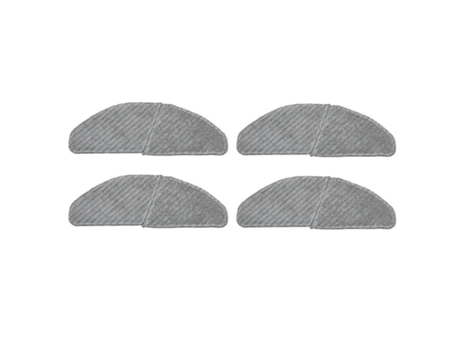 4 paños de fregona para Midea S8+/ M7pro Robot aspiradora accesorios