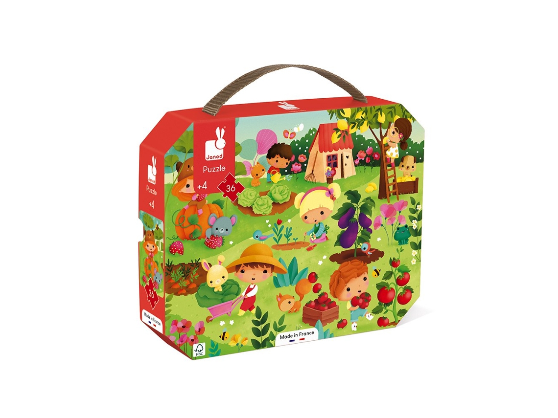 Puzzle 2D JANOD The garden puzzle