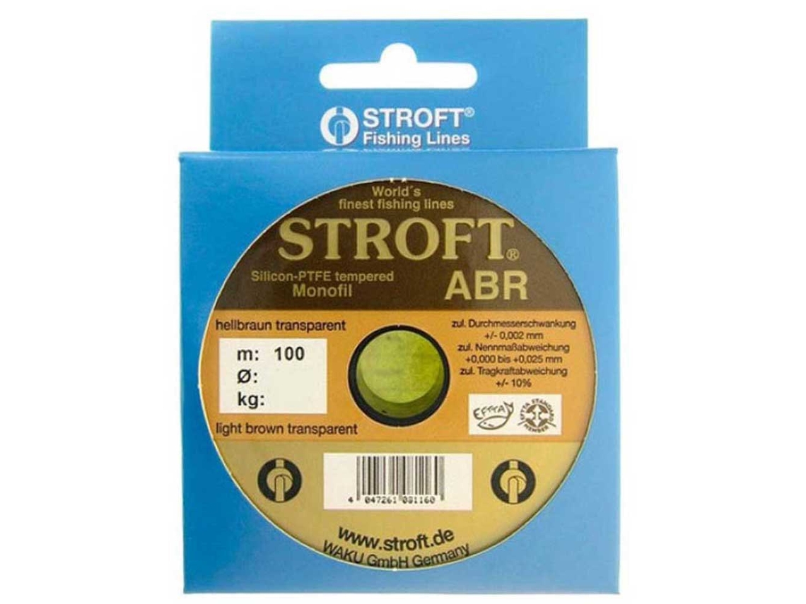 Monofilamento Abr 100 M Transparente 0.200 Mmstroft