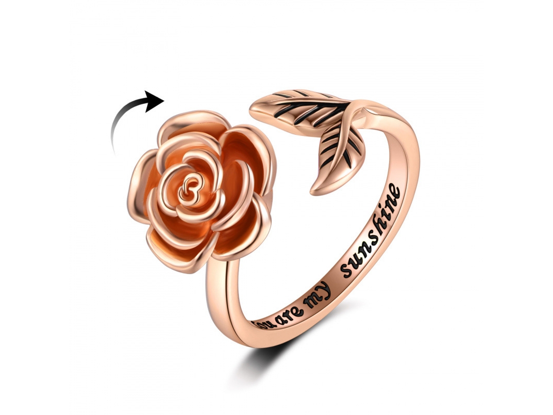 Anillo Fidget Chrui Anti-estrés Ajustable Cobre (06)